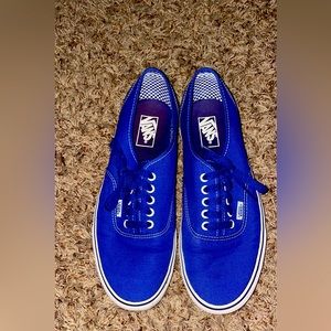 EUC Vans authentic mens sz 11 Royal blue